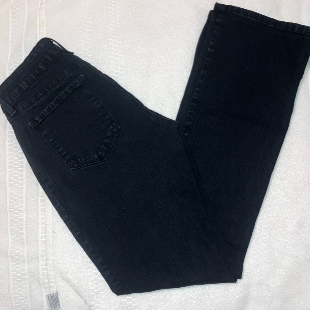 Classic Black Women's Jeans Mini Boot Cut